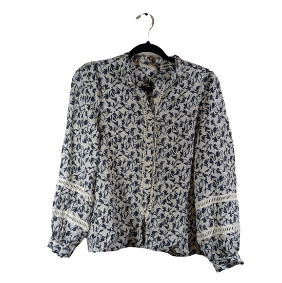 Easy Clothes Floral Boho Top Size S - Picture 1 of 4